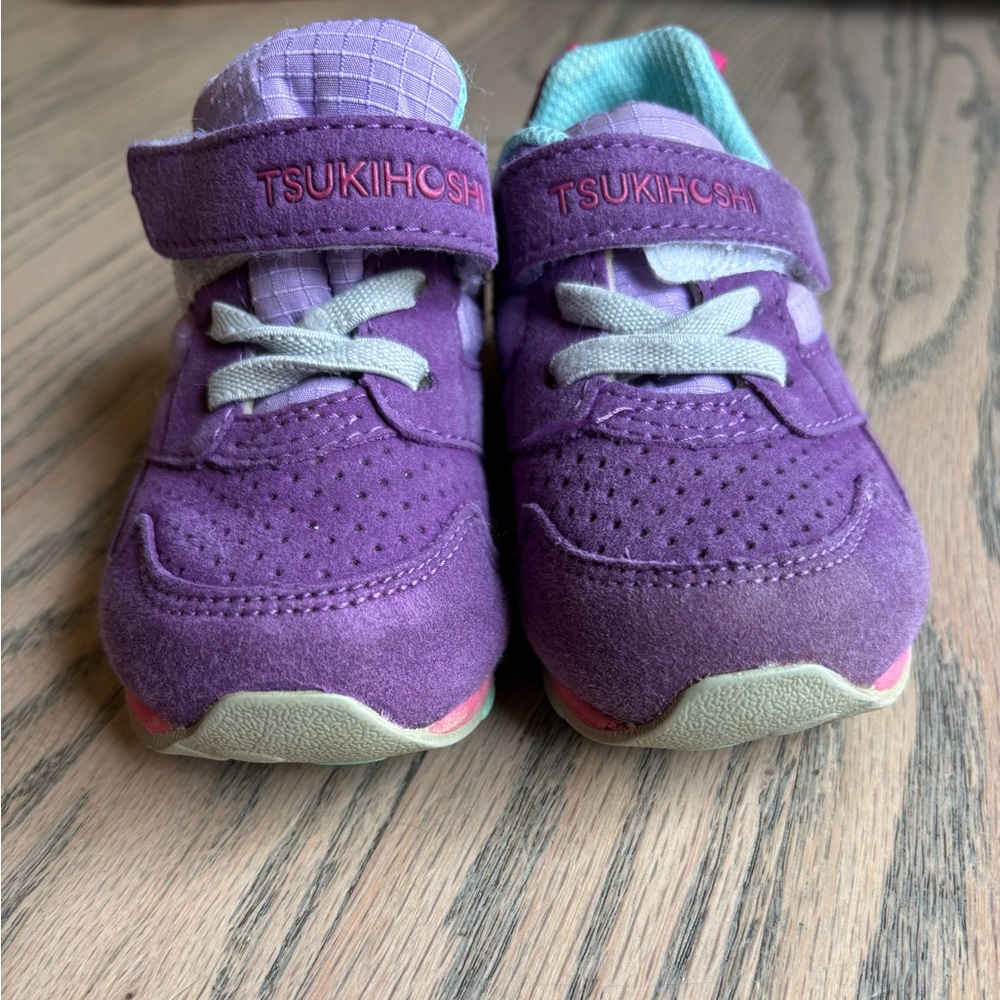 Tsukihoshi Kids Purple Sneakers size 7
